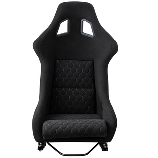 JBR1022 black suedet racing seat gaming seat Colored glass fiber reinforced plastic