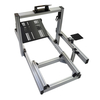 JBR 1012AL High Quality Aluminum Alloy Car Driving Video Game Wheel Stand Static Racing Simulator